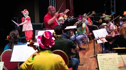 Orquesta Sinfónica Nacional realiza un concierto didáctico