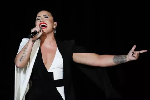 Demi Lovato piensa 'rara vez' en drogas: 'Es una cosa hermosa y que nunca pensé que me pasaría'