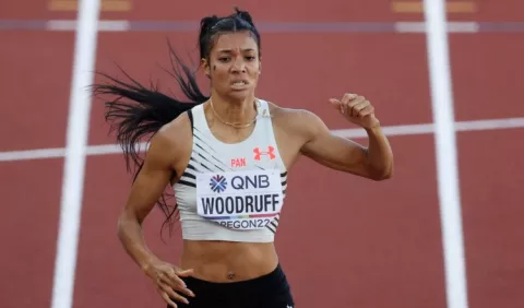 Gianna Woodruff es finalista en los 400 metros con vallas en el Mundial de Atletismo