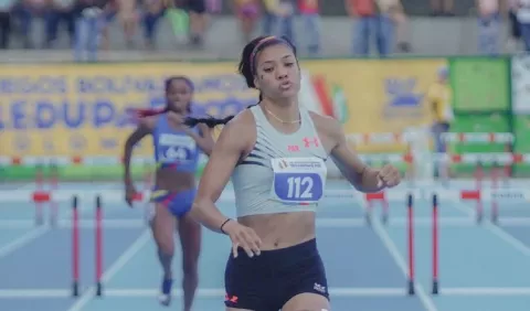 Gianna Woodruff, luego de clasificar a la semifinal: 'Vamos Panamá'