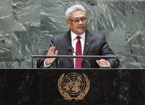 Dimite presidente de Sri Lanka, Gotabaya Rajapaksa, en medio de intensas protestas