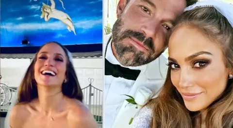 Jennifer López y Ben Affleck: Memes tras la boda de esta pareja