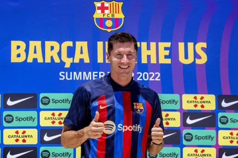 Lewandowski sobre el juego del Barcelona: 'Vi, en el campo, el gran potencial que tiene este equipo'