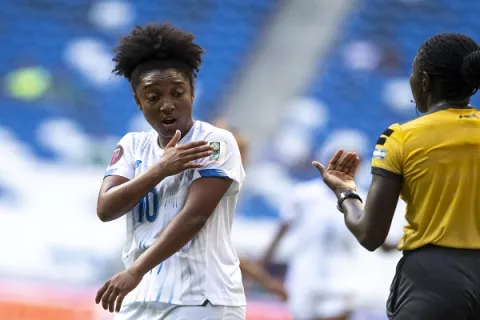 Las lágrimas de Marta Cox por Panamá en el Premundial de la Concacaf