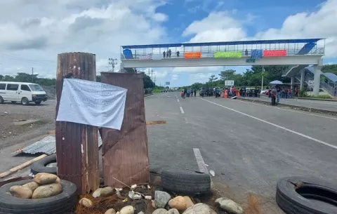 Paro a nivel nacional sigue; dirigentes dicen que acuerdo firmado en San Félix es una traición
