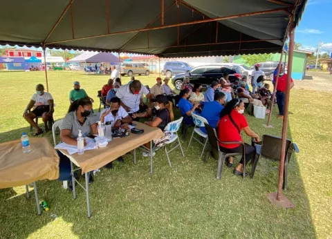 Feria de Salud del Plan Colmena llega al corregimiento de Salud en Chagres, Colón 