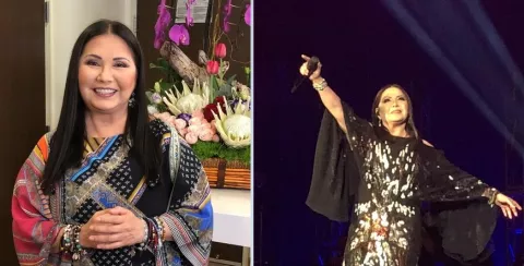 Ana Gabriel salió a desmentir su muerte: 'Yo sigo trabajando para ustedes, no me he muerto'