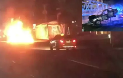 Un muerto y tres heridos tras choque y posterior incendio de auto en Penonomé