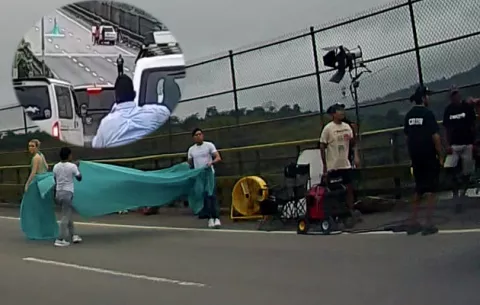 Indignación colectiva por el cierre del puente Centenario para la grabación de un comercial
