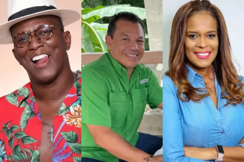 Franklyn Robinson, Luis Casis y otras caras del patio que inician el proceso de recolección de firmas