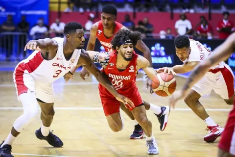 Panamá con una noche para 'olvidar ante Canadá en el clasificatorio del Mundial FIBA 2023