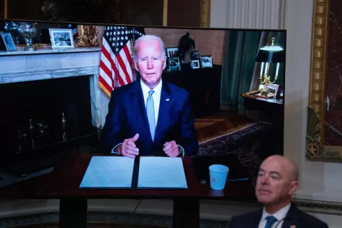 Joe Biden augura un voto en otoño que siga la estela de Kansas sobre el aborto