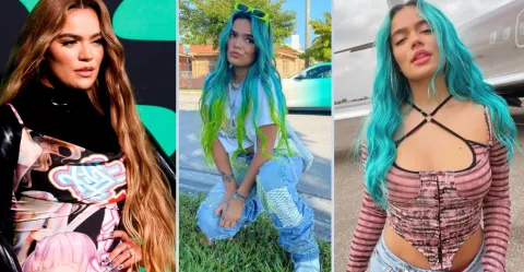 Karol G: Los cambios en el color del cabello de 'La Bichota' 