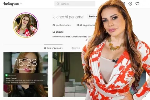 Maiseth Castroverde, 'La Chechi', fue hackeada en Instagram