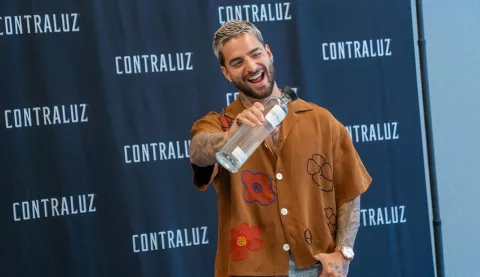 Maluma presenta un mezcal en Nueva York en su nueva faceta de empresario
