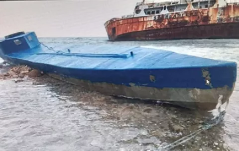 Incautan narcosubmarino en costas de Guna Yala, hay 3 colombianos detenidos 