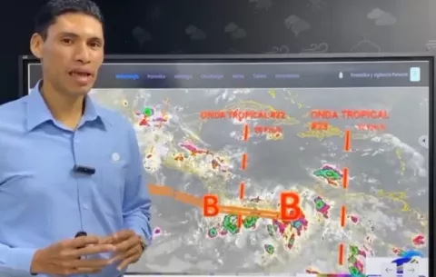 ¡Alerta! Panamá bajo aviso de prevención por paso de la Onda Tropical #23