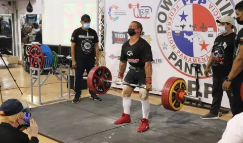 Panamá define equipo para regional de Powerlifting