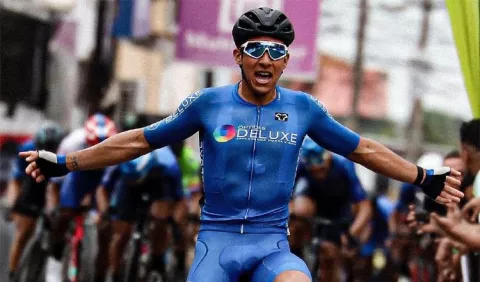 Hondureño Luis López, líder del Tour de Panamá: 'Valió la pena'