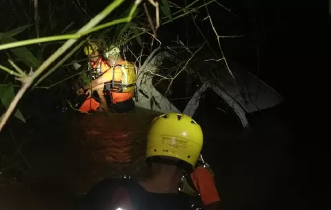 Un muerto y cinco rescatados en la quebrada La Pita, Veraguas