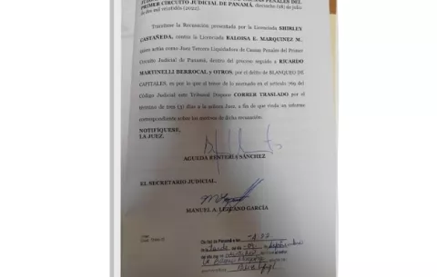 Juzgado liquidador mantiene por resolver recusación contra juez Baloisa Marquínez