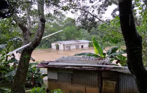 Varias viviendas afectadas en el distrito de Arraiján  a causa de las fuertes lluvias 