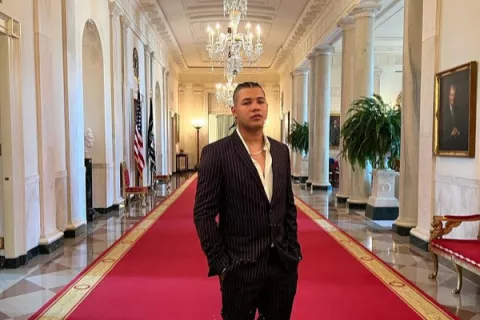 'El Boza' visitó la Casa Blanca y estuvo entre los invitados de la gala de la Herencia Hispana