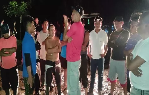 Rescatan a diez personas atrapadas en el río Chirigagua en Boquerón