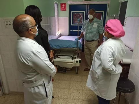 Reabren la sala de hospitalización de ortopedia del hospital Dr. Manuel Amador Guerrero de Colón
