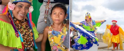 Eneida Reyes, reina Congo del Palenque de San Sebastián, dictará la conferencia 'La Pollera Congo'