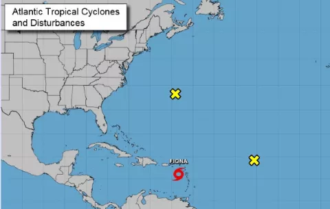 Puerto Rico y República Dominicana bajo alerta de huracán por paso de Fiona