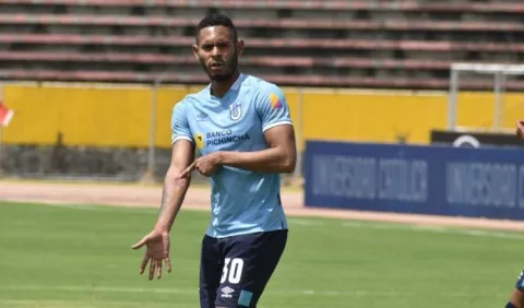 Ismael Díaz sigue 'encendido' con la Universidad Católica de Ecuador