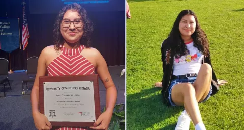 Ivys Quintana: Una panameña que está dejando huellas en la Universidad del Sur de Indiana