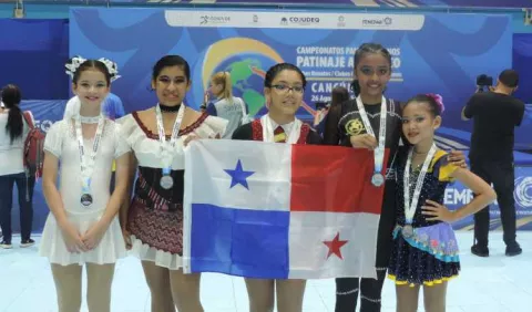 Club Loops Panamá deja huella en el Panamericano de Patinaje Artístico 2022 