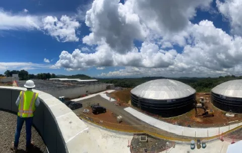 Potabilizadora de Howard registra un avance del 70% y se calcula que producirá 40 millones de galones al día