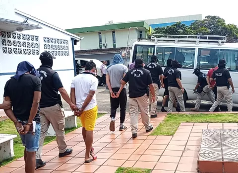  En Operación "Seth" en Puerto Caimito, se logra la captura de 7 pandilleros de "Bagdad"