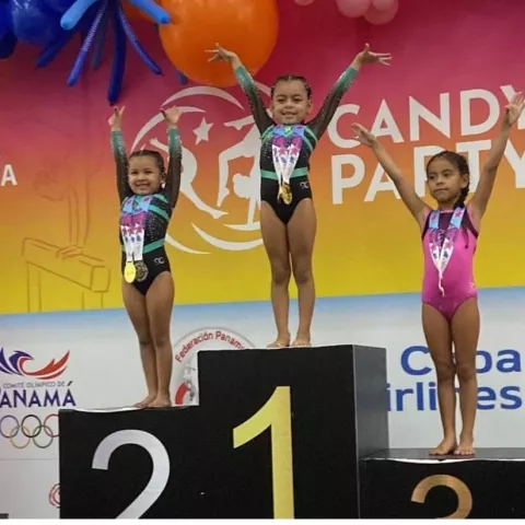 Atletas chiricanas compiten en la Internacional Candy Party
