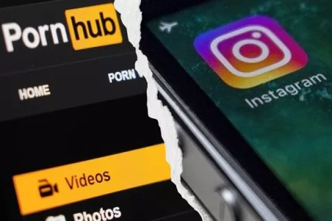 Pornhub acusa a Instagram de aplicar una política 'discriminatoria e hipócrita'