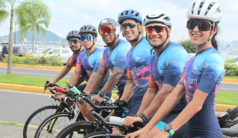 Panameños listos para el Triatlón de Cozumel, México