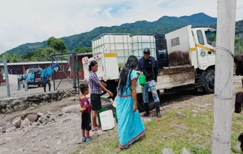 Cuatro potabilizadoras de Chiriquí se mantienen afectadas, Idaan abastece con carros cisternas