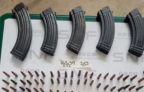 Armas, chalecos policiales y municiones son sacadas de circulación  en el distrito de Chepo