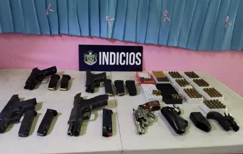Decomisan armas y municiones en el corregimiento de Burunga en Arraiján