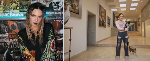 Belinda: La cantante muestra el interior de su casa, parece un museo de arte