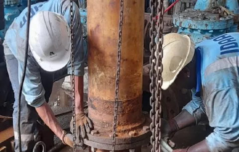 Planta potabilizadora de Sabanitas de Colón trabaja en un 50% por trabajos de reparación