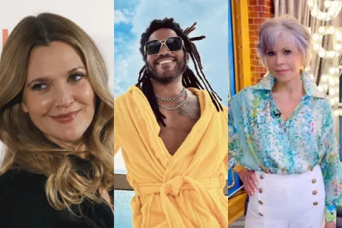 Drew Barrymore, Lenny Kravitz y otras celebridades que renunciaron al sexo