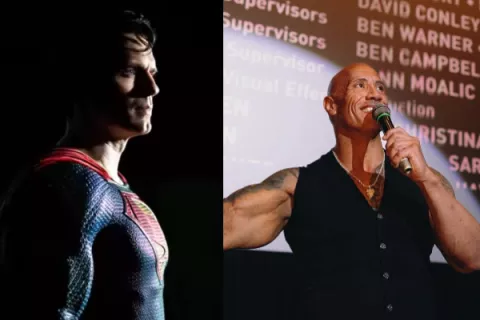  Dwayne Johnson celebra el regreso de Henry Cavill como 'Superman'