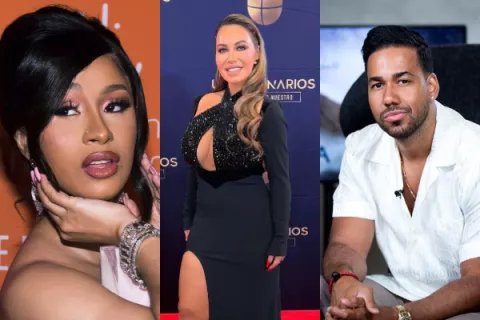 Cardi B, Chiquis Rivera, Romeo Santos y otros famosos apoyan a Shakira con el estreno de 'Monotonía'