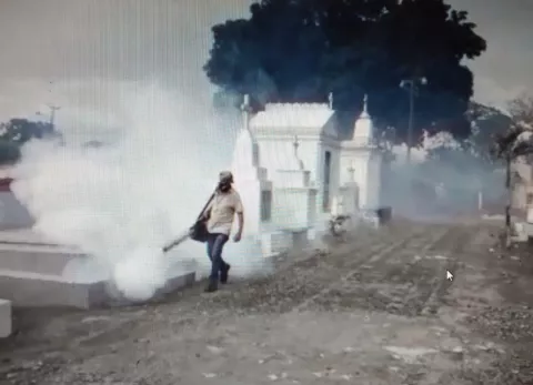 Se inicia nebulización en cementerios de David, Bugaba y Barú contra el dengue 