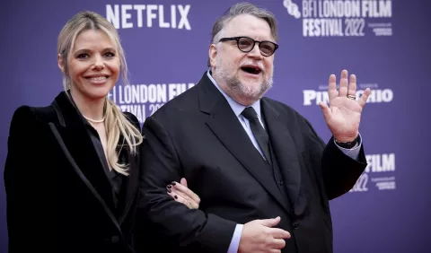 Guillermo del Toro recibe aplausos tras el estreno de 'Pinocchio'