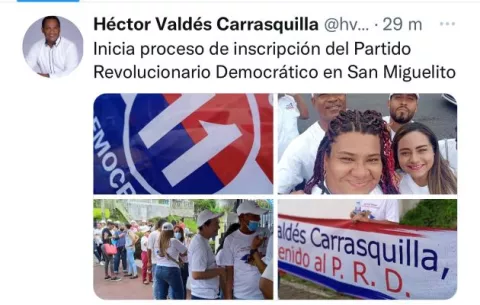Alcalde de San Miguelito, Héctor Valdés Carrasquilla, vuelve al PRD de la mano del diputado Raúl Pineda